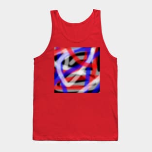 Foggy lines Tank Top